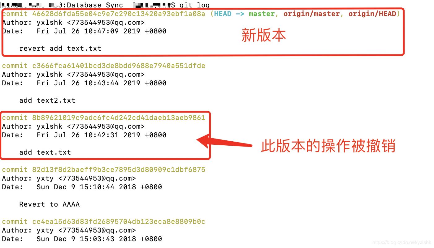 Git恢复之前版本的两种方法reset、revert（图文详解）_git_14