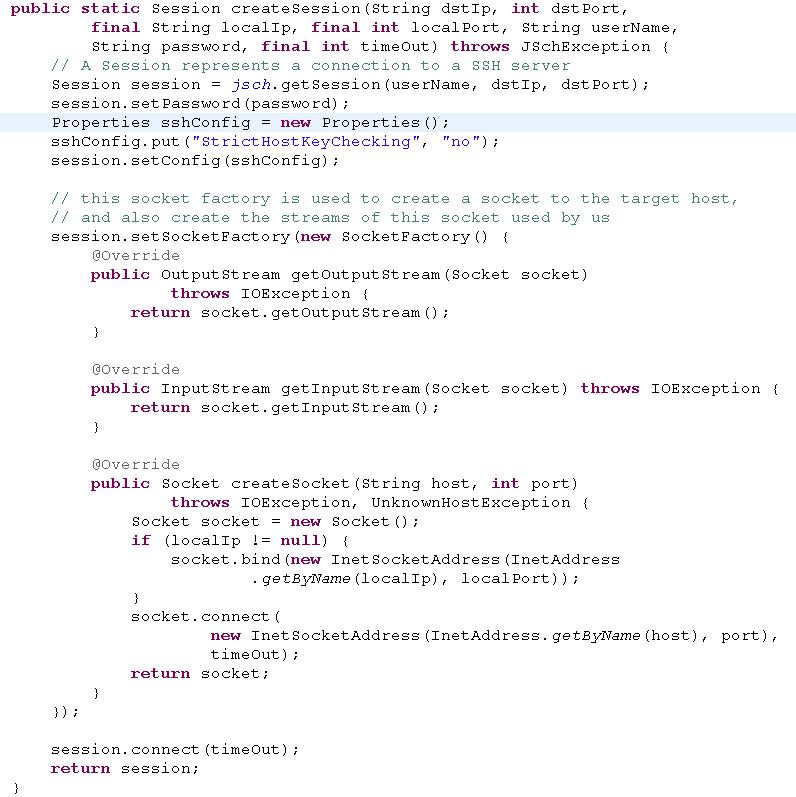 【Jsch】使用SSH协议连接到远程Shell执行脚本_Jsch_03