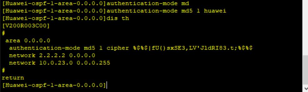 路由基础之配置OSPF的认证和被动接口的配置_OSPF认证_10