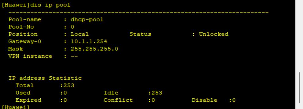 路由基础之DHCP接口全局中继地址池的配置_接口地址池_23