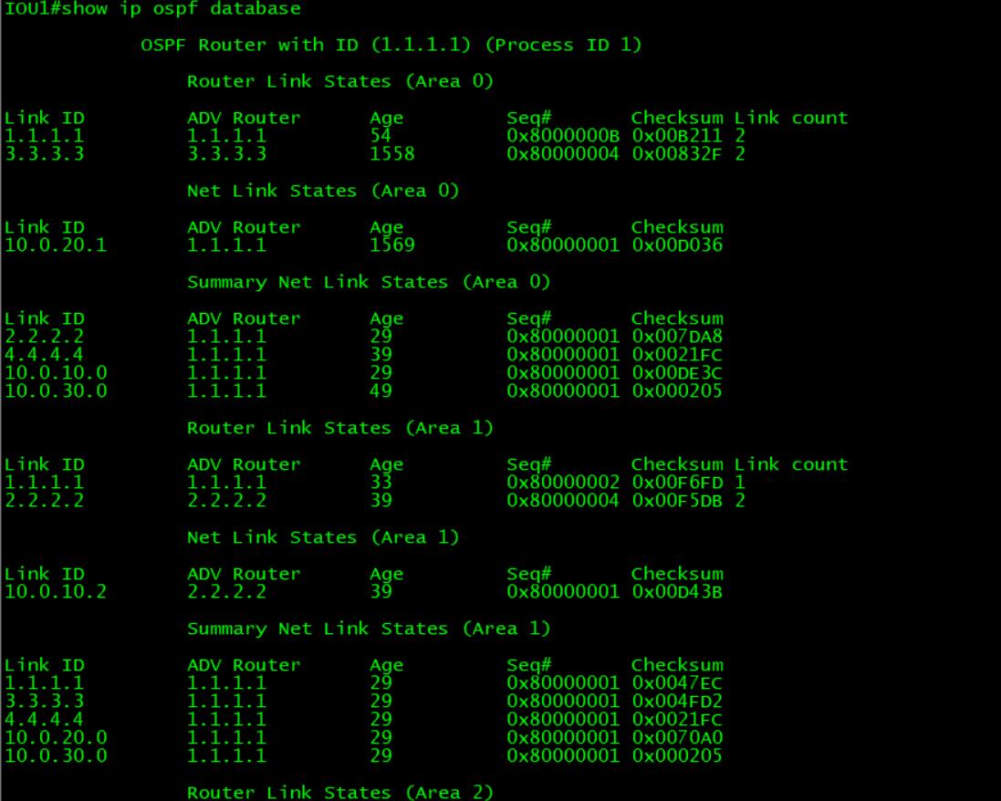 OSPF多区域间配置_配置信息_03