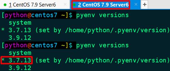 Python学习笔记（一）：CentOS