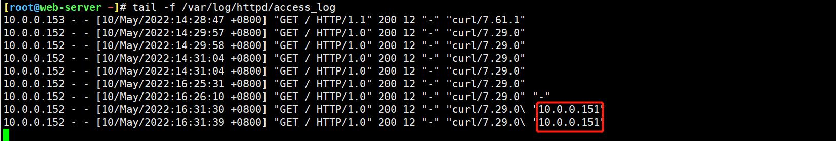 Nginx实现反向代理客户端IP透传_客户端_10