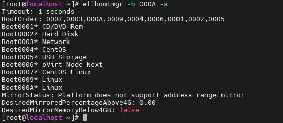 CentOS7中使用efibootmgr管理UEFI启动项_linux_09