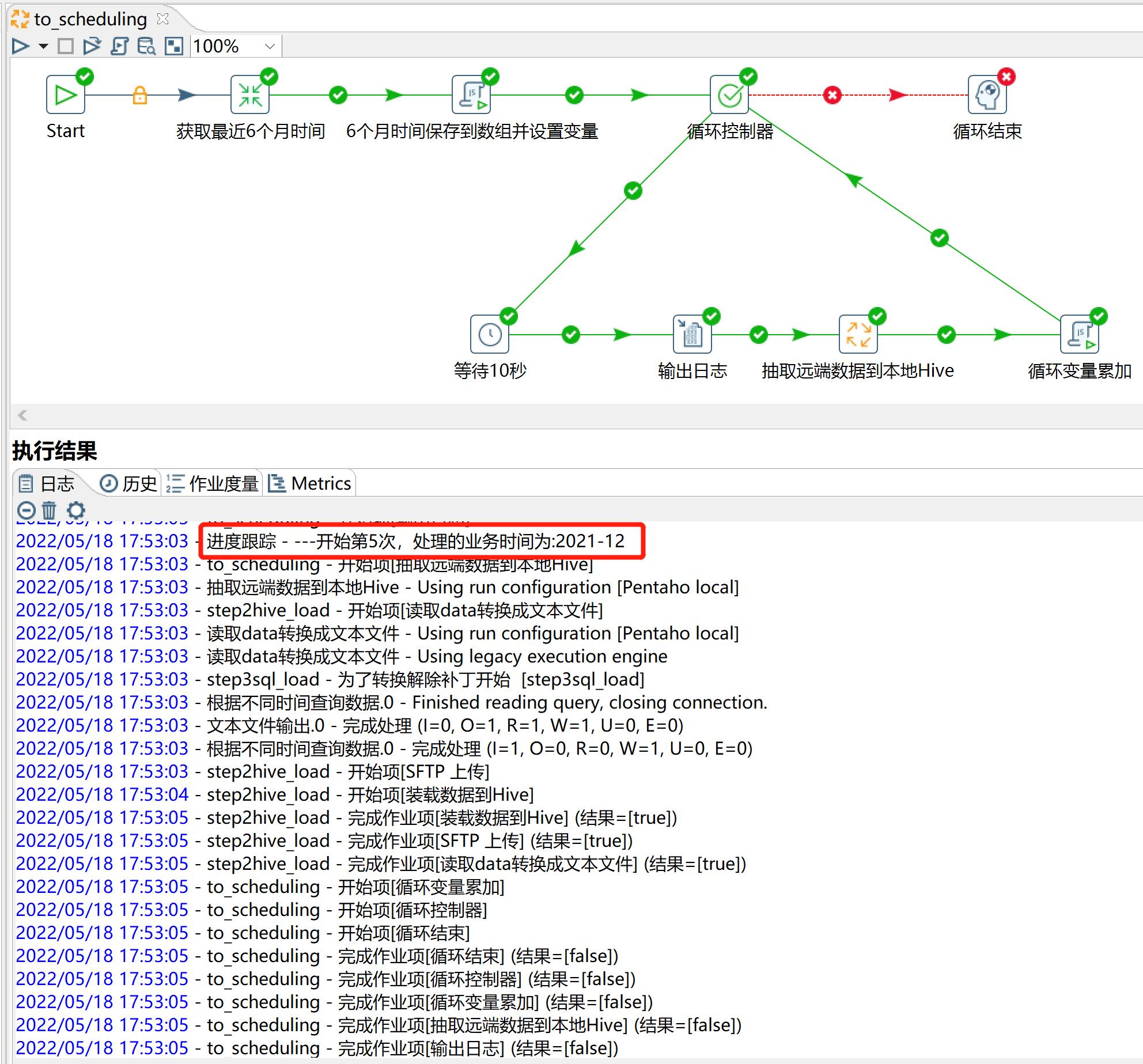 kettle庖丁解牛第33篇之从上游抽取最近6个月的数据_hive_43