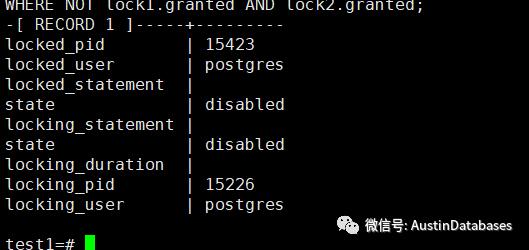 postgresql