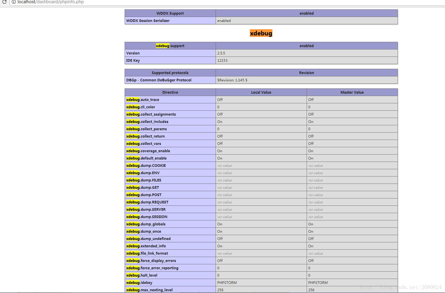 PhpStorm+Xampp+Xdebug搭建环境并部署应用_ide_08