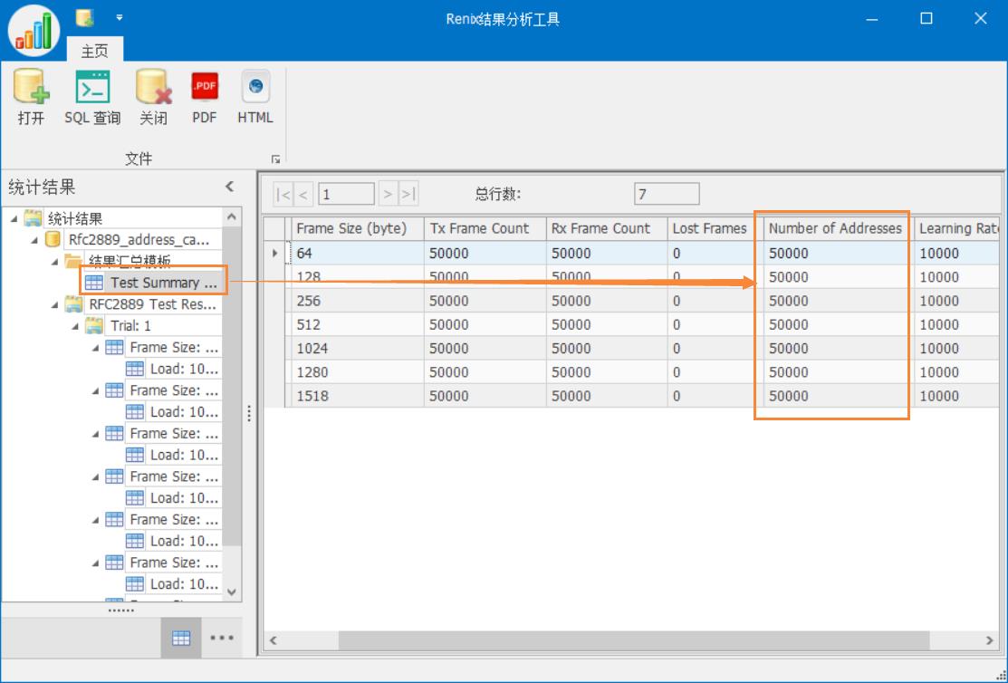 RENIX_RFC2889_MAC地址容量——网络测试仪实操（下）_mac地址_47