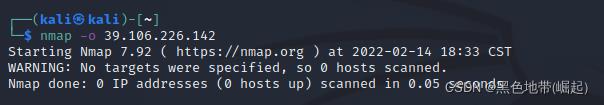 【端口扫描工具】nmap核心使用方法_web安全_10