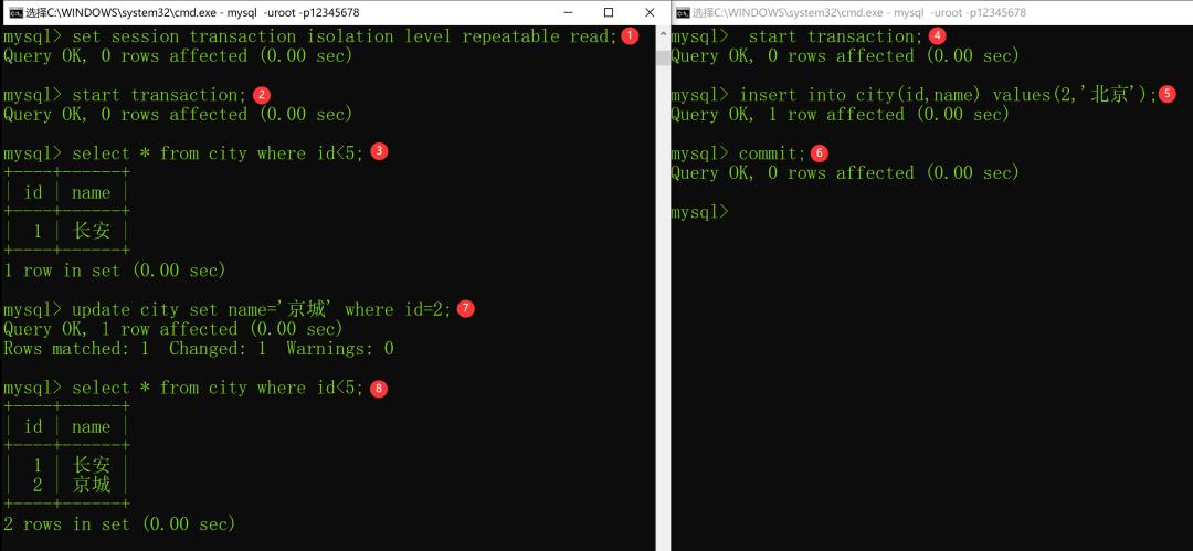 面试官：说一下MySQL事务隔离级别？_mysql_07