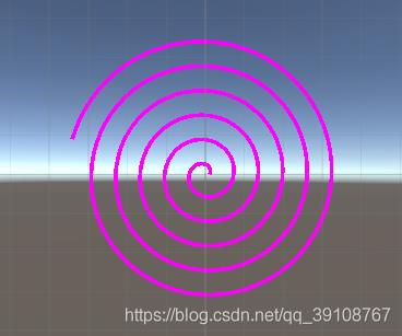 【Unity】绘制阿基米德螺旋线_unity_03