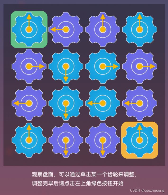 puzzle（016.4）多米诺效应_顺时针