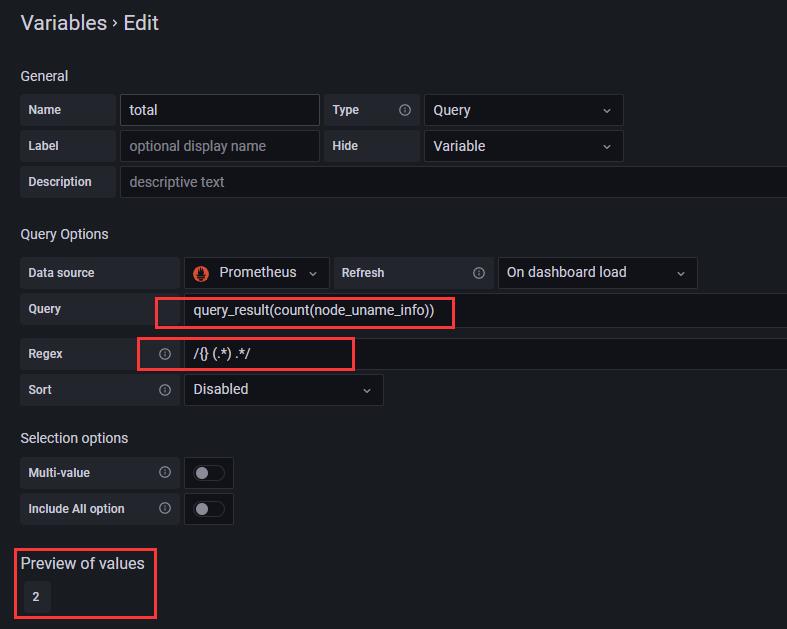 grafana仪表盘中针对prometheus设置全局变量_prometheus_17