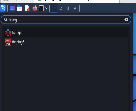 kali系统入门-Hping3的使用_kali工具_03