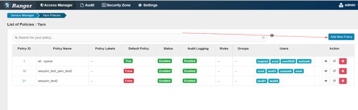 HDFS、Yarn、Hive…MRS中使用Ranger实现权限管理全栈式实践_hive_20