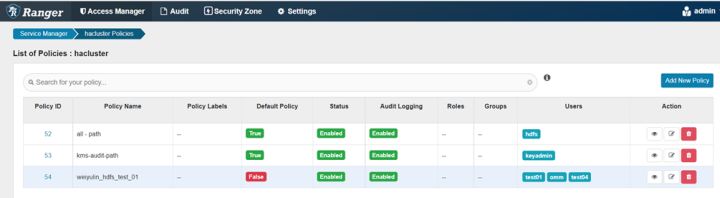 HDFS、Yarn、Hive…MRS中使用Ranger实现权限管理全栈式实践_hdfs_06