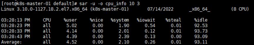 linux服务器性能监控以及mysql状态查看_mysql_05