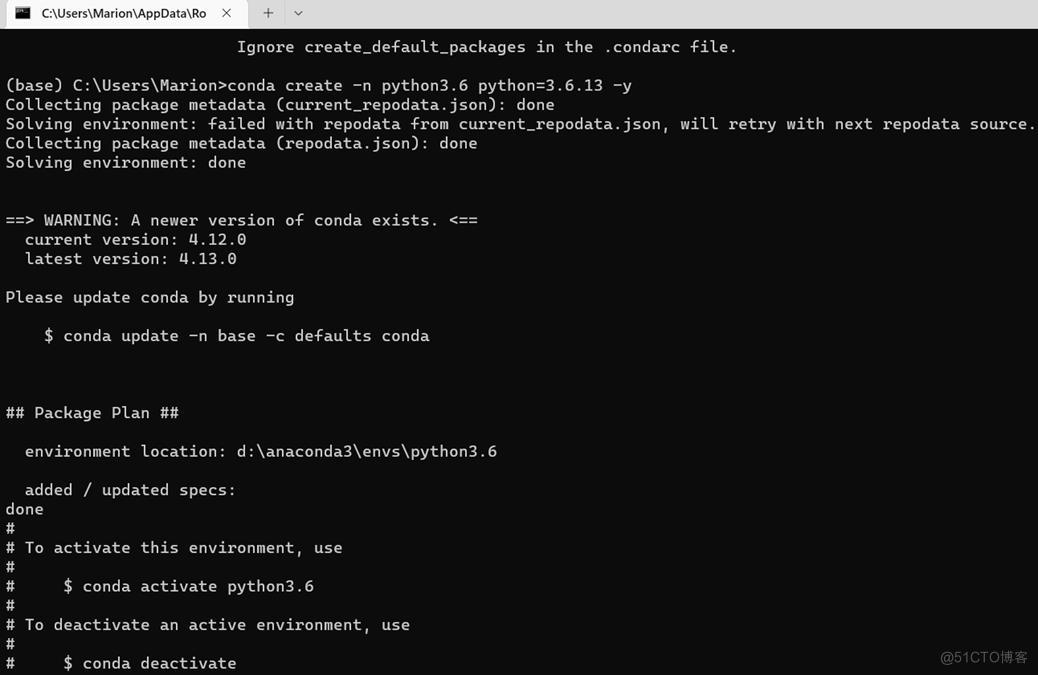 PyCharm配置Anaconda虚拟环境及Conda常用命令介绍_python_09