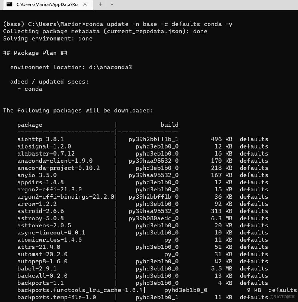 PyCharm配置Anaconda虚拟环境及Conda常用命令介绍_虚拟环境_17