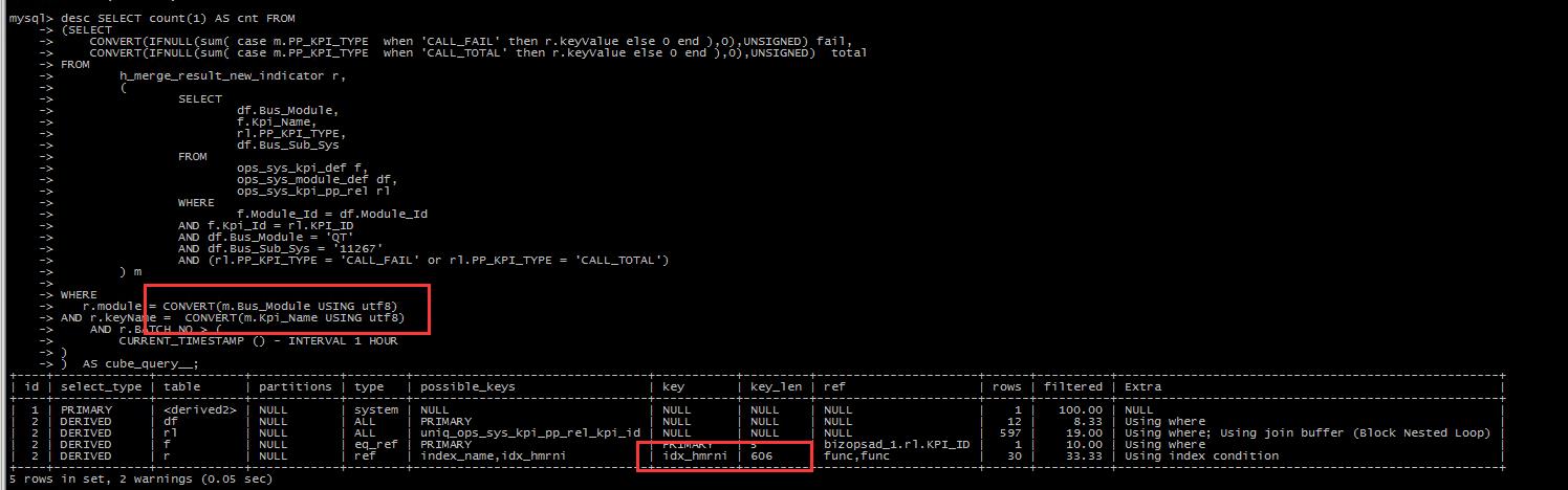 MySQL--SQL优化案例--隐式字符编码转换_mysql_11