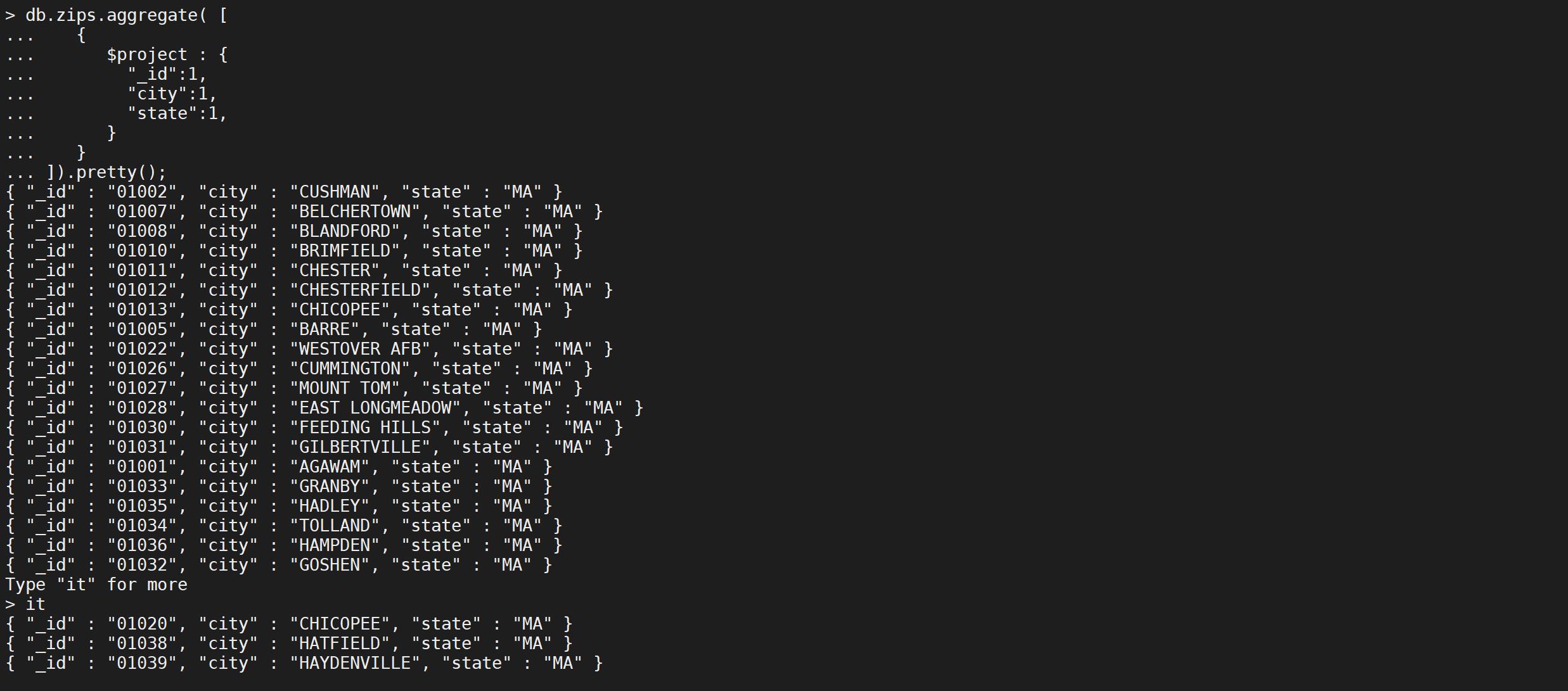 【详细教程】一文参透MongoDB聚合查询_mysql_11