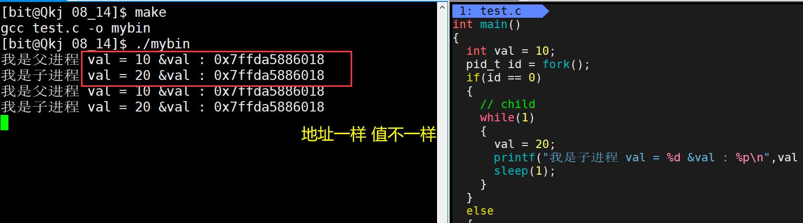 环境变量与进程地址空间理解_地址空间_47