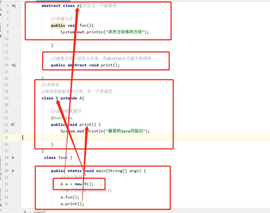 java之抽象类精选_java_03