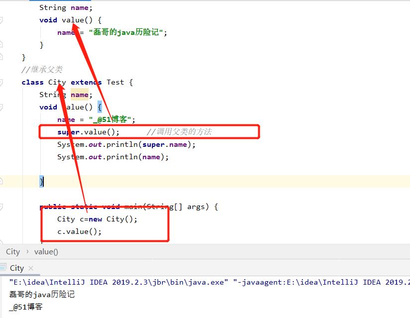 java之this，super和代码块精选_ｓｕｐｅｒ_07