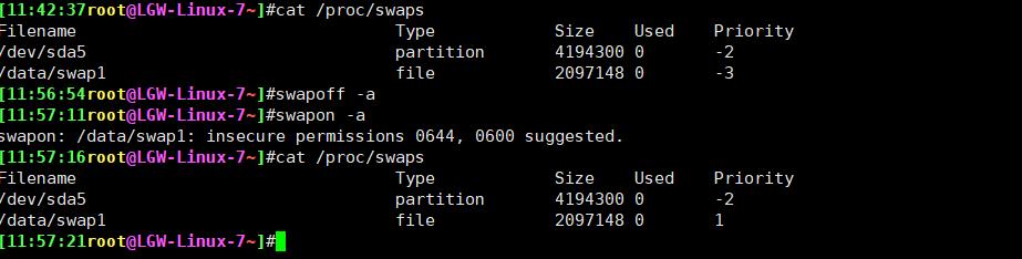 37、SWAP交换分区的配置_linux_06