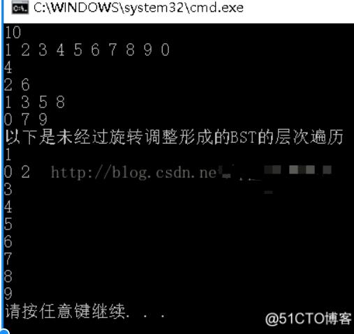 AVL树相关的一些操作_C++程序设计