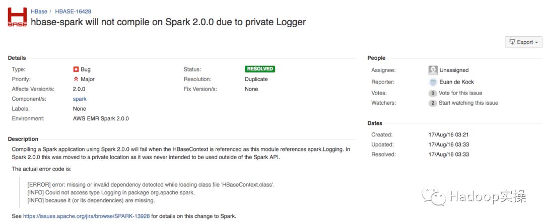 0539-5.15.0-HBase-Spark无法在Spark2编译通过问题解决_hadoop_02