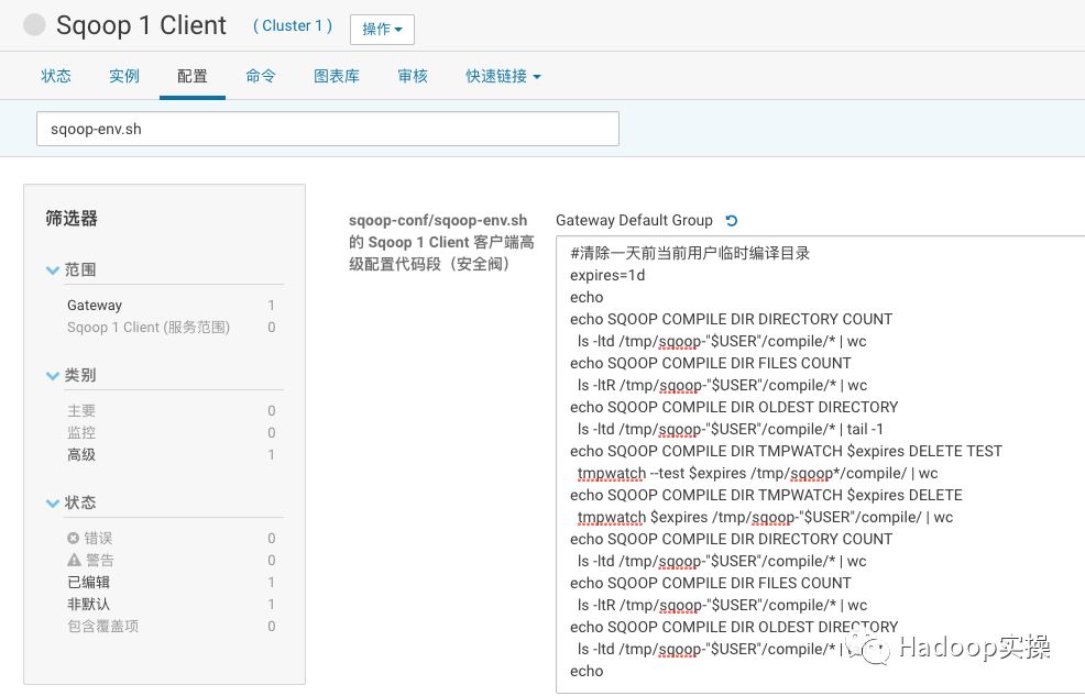 如何清理Sqoop脚本产生的临时编译目录_hadoop_08