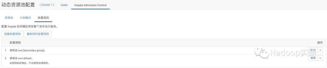 Impala动态资源池及放置规则使用_hadoop_11