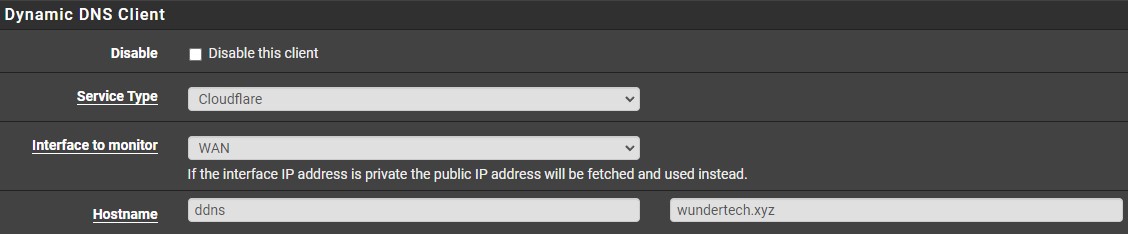 pfSense设置Cloudflare动态DNS_Cloudflare