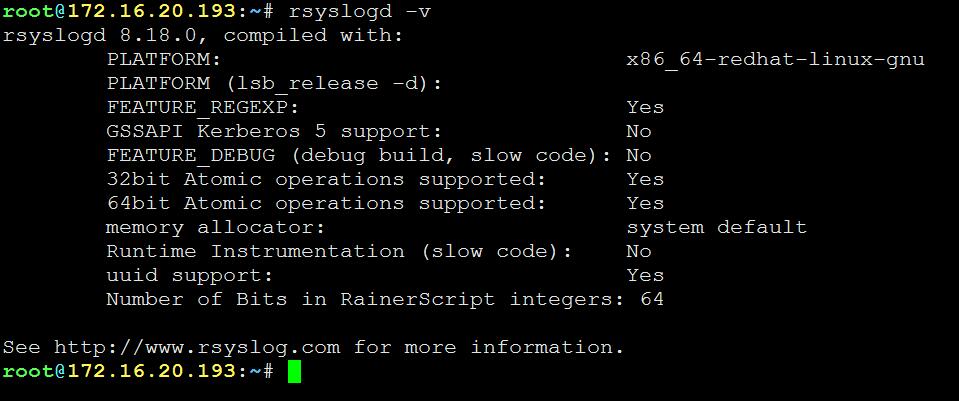 rsyslog的安装、使用、详解_git