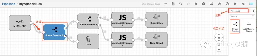 如何使用StreamSets实现MySQL中变化数据实时写入Kudu_mysql_13