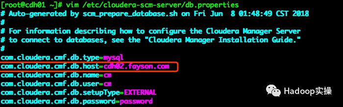 如何修改CDH集群元数据库地址_cloudera_08