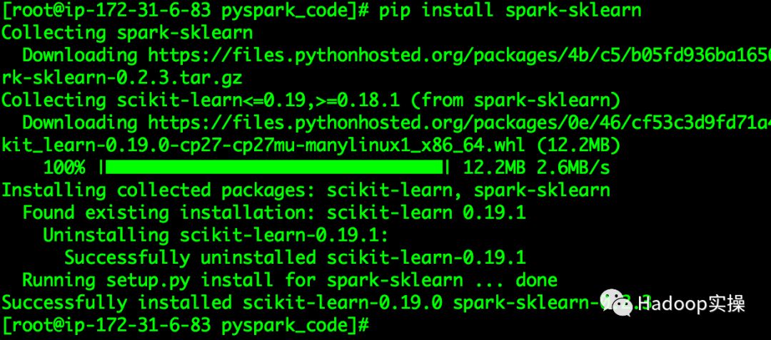 如何在CDH中使用PySpark分布式运行GridSearch算法_spark_05