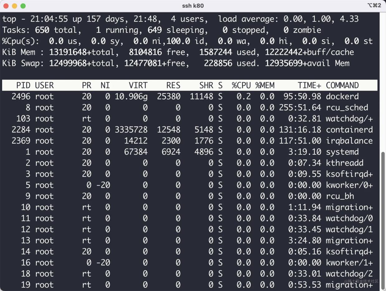 Linux命令系列之top——里面藏着很多鲜为人知的宝藏知识_物理内存_13