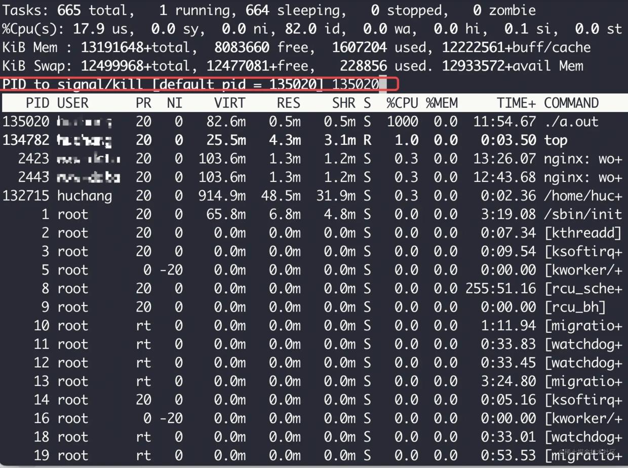 Linux命令系列之top——里面藏着很多鲜为人知的宝藏知识_子进程_10