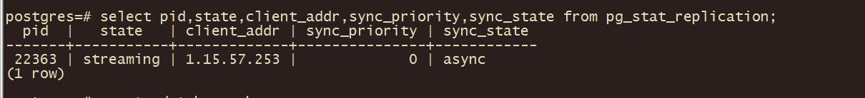 PostgreSQL的流复制搭建_数据_02