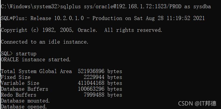 Oracle动态监听及静态监听区别_数据库_04