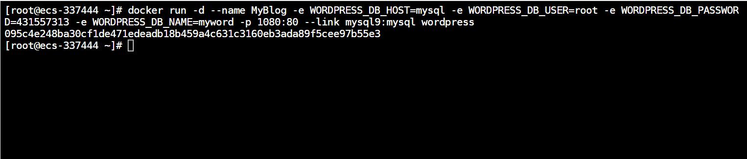 Docker实战：Docker安装WordPress，快速搭建自己的博客_mysql_06