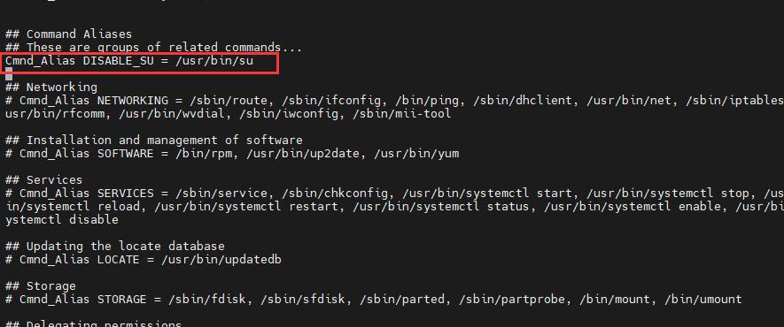 Linux中如何禁止普通用户使用su命令_访问权限_03
