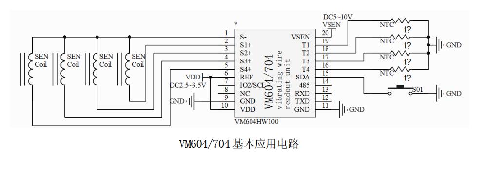 振弦采集模块VM系列几个应用电路_仪器开发_03