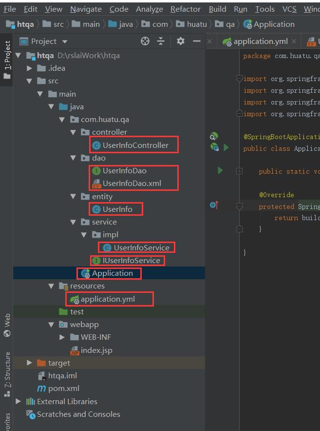 使用Springboot快速搭建SSM框架_tomcat_21