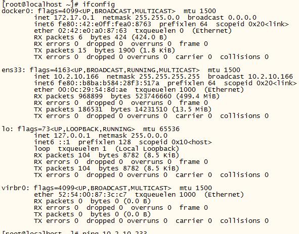 Centos7下删除virbr0网卡信息_配置文件