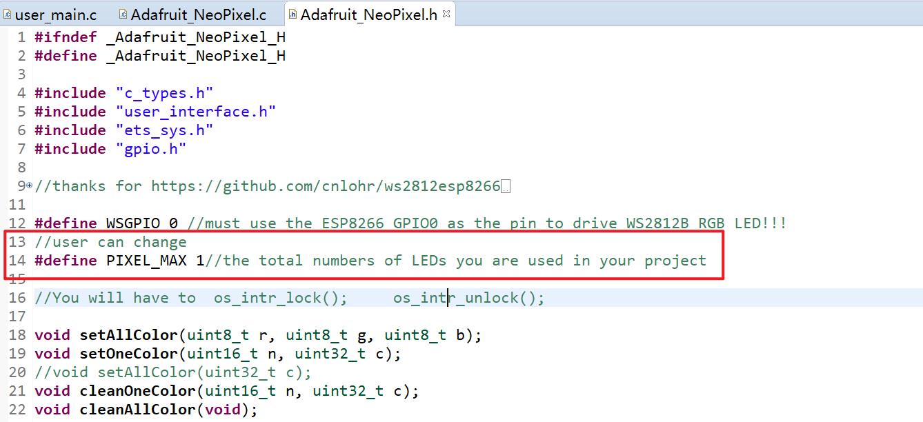 ESP8266--SDK开发（驱动WS2812B）_单片机_06