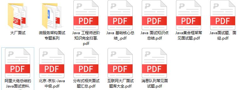 面了6家大厂，我把问烂了的《Java八股文》打造成3个PDF。共1700页_java_02