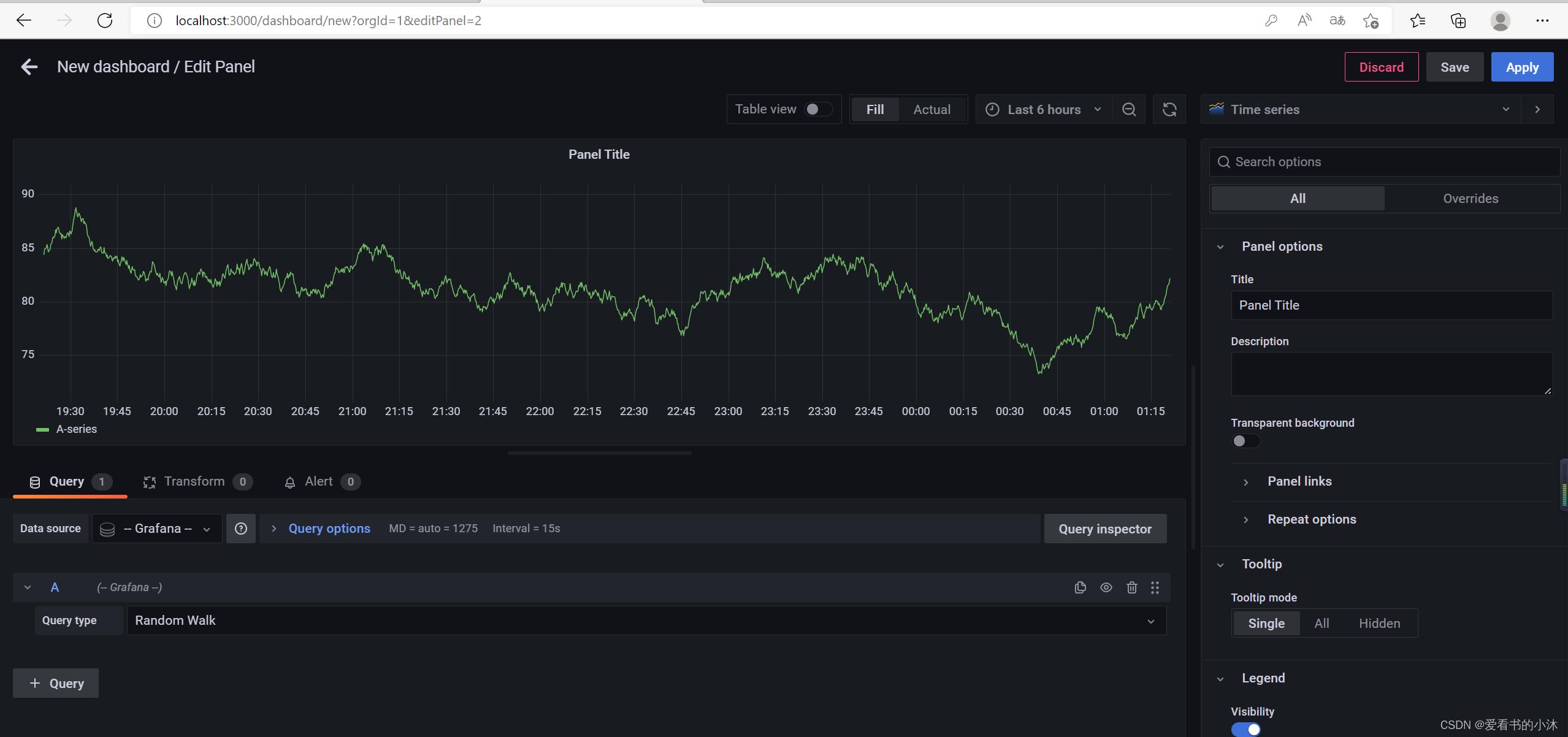 【Web开发】Python实现Web仪表盘功能（Grafana）_go_41